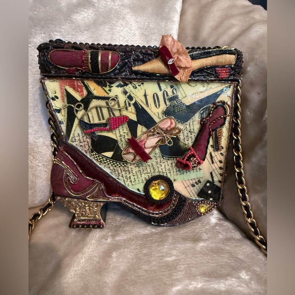 Vintage Mary Frances Crossbody Purse #2138